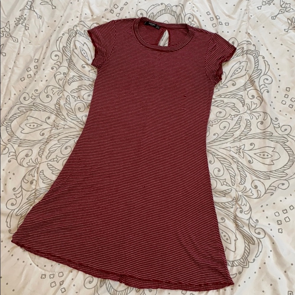 MANGO Basics Striped Dress 🌹